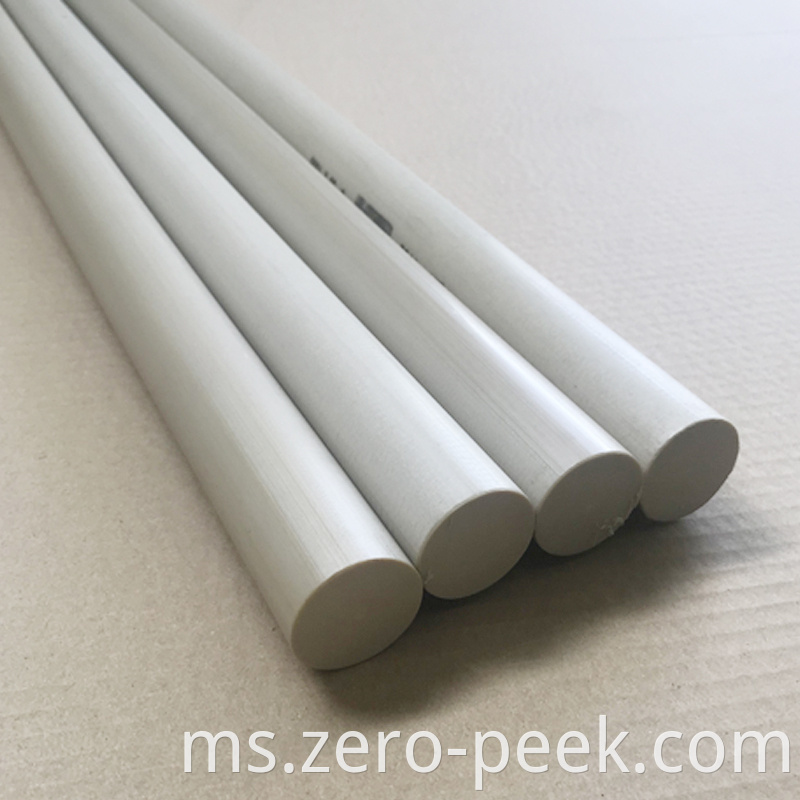 Natural PEEK round rod